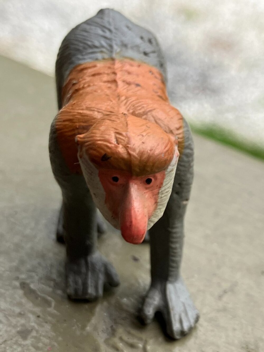 Vintage Schleich Proboscis Monkey • Retired Wildlife Figure